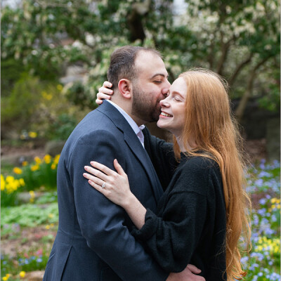 Mark & Abigail Surprise Proposal || New York Botanical Garden