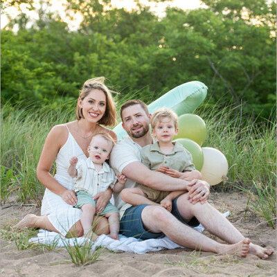 Beach Cake Smash and Family Session || Cedar Grove Beach, NY