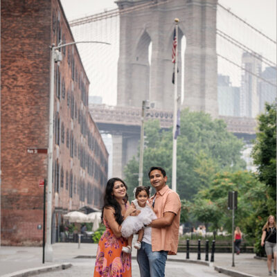 Brooklyn Bridge Family Photo Session